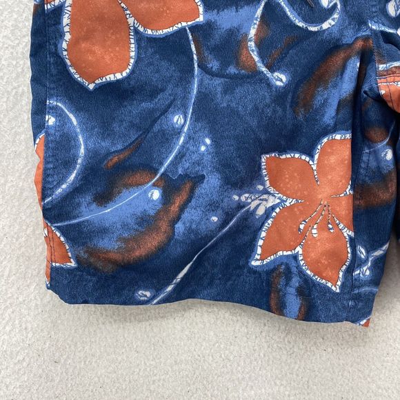 Nautica Board Shorts Men's 36 Multicolor Floral Preppy Tropical Swim Trucks - Picture 9 of 16